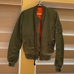 EUC reversible bomber jacket